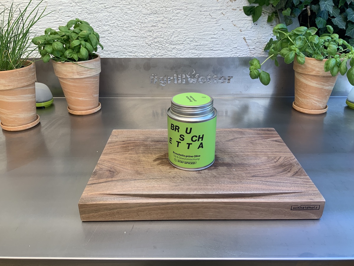 StaySpiced! Bruschetta grüne Olive